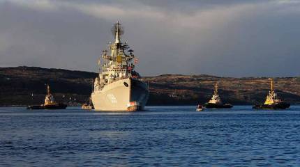 Россия наращивает присутствие в море