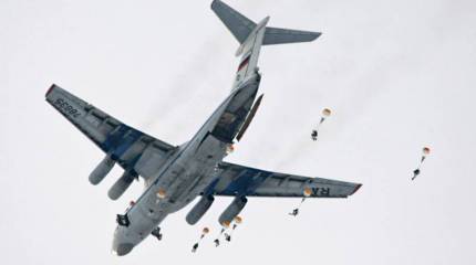 Самое масштабное десантирование в истории российской армии
