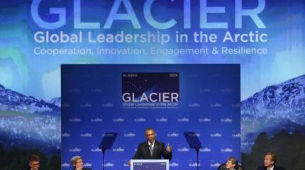 Обама за Полярным кругом