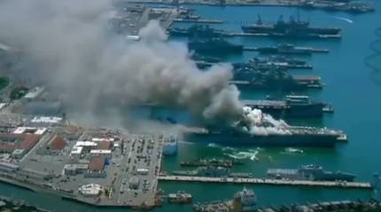 ВМС США создают новый орган пожарной безопасности из-за «критической неготовности» моряков к тушению пожаров