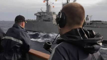 Коронавирус не помеха: военно-морская группа НАТО провела учения в Чёрном море