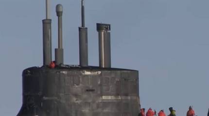 Китайские эксперты: Если столкновение USS Connecticut произошло с затонувшим кораблём или контейнером, то у АПЛ США проблемы с бортовым оборудованием