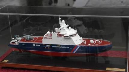 В Выборге заложен первый серийный пограничный сторожевой корабль 1-го ранга «Дзержинский» проекта 23550