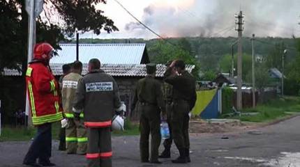 Для тушения пожара в Ачинском районе подтянули пожарные танки