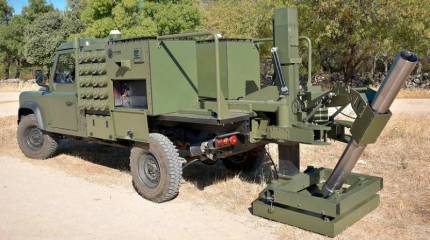 Украина представит миномёт на базе автомобиля KIA