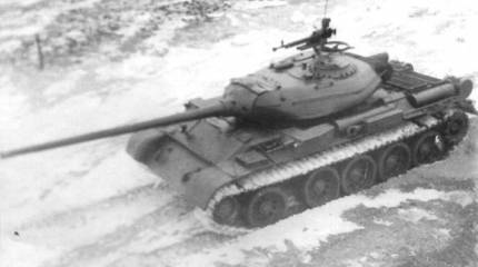 Прототипы среднего танка Т-54
