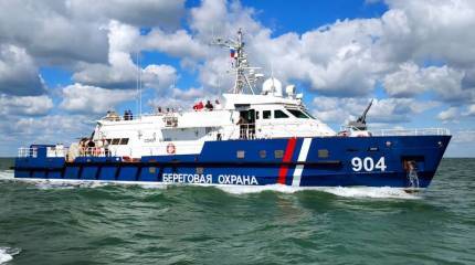 Пограничная служба ФСБ РФ получила патрульный катер типа «Ламантин» в речном исполнении