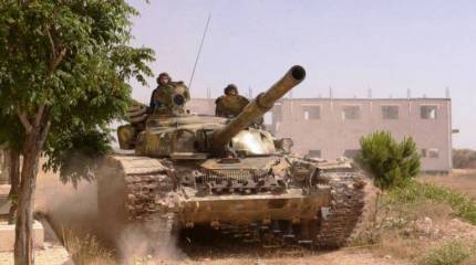 В Сирии сейчас воюют почти все модификации танков Т-72 и Т-90