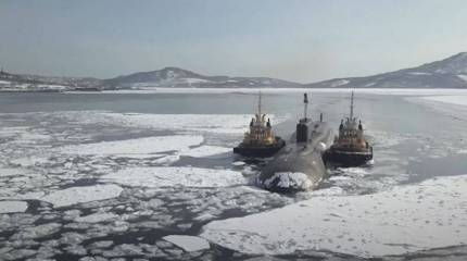 Новейший подводный ракетоносец «Генералиссимус Суворов» начал переход к месту временного базирования