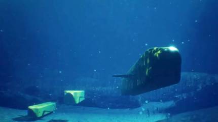 В США представили многоцелевой подводный дрон-«прилипалу»