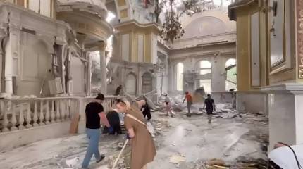 Минобороны РФ: Распространяемые Киевом данные о поражении ВС РФ Спасо-Преображенского собора в Одессе не соответствуют действительности