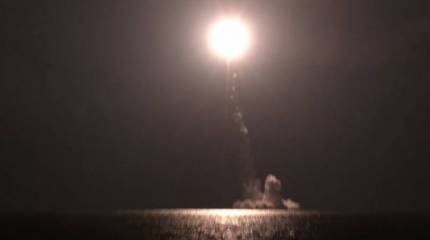 Завершающий госиспытания АПРКСН «Император Александр III» выполнил пуск межконтинентальной баллистической ракеты «Булава»