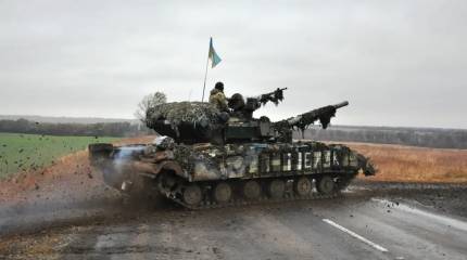 Показана засада без прямого участия человека для танка ВСУ в Купянске