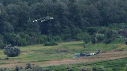 Ополченцы Славянска подбили очередной вертолет