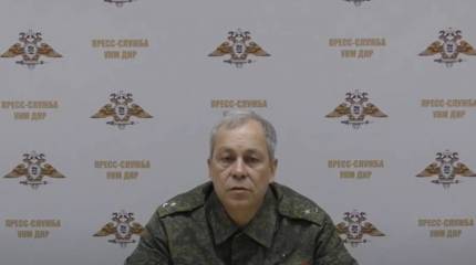 Полковник Басурин сообщил о пожаре на турецком судне «Азбург» у Мариуполя