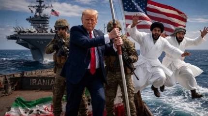 Блеснул искусственным интеллектом: Трамп запостил серию антииранских картинок