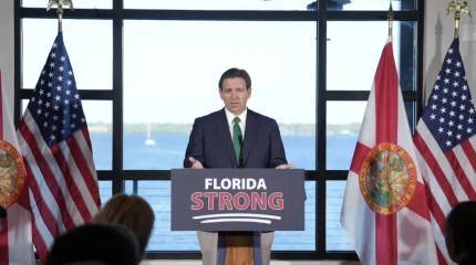 «Американцы хотят дать Трампу второй шанс»: губернатор Флориды Десантис вышел из президентской гонки в США