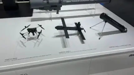 Барражирующие боеприпасы MBDA Harpax