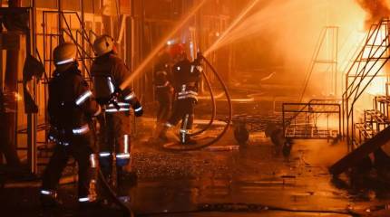 Несколько газовых месторождений Украины пылают после ночных ударов ВС РФ