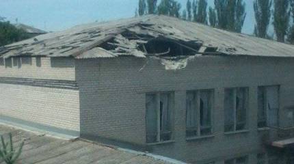 "АТО" бьёт по школам и жилым массивам Славянска