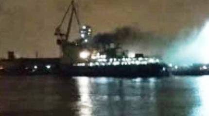 В СК назвали причину пожара на ледоколе «Виктор Черномырдин»