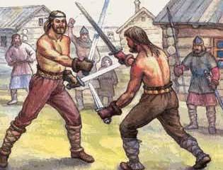 Воинское умение русов и славян в VI-X вв. н. э.