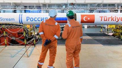 В Анкаре назвали дату запуска газопровода "Турецкий поток"