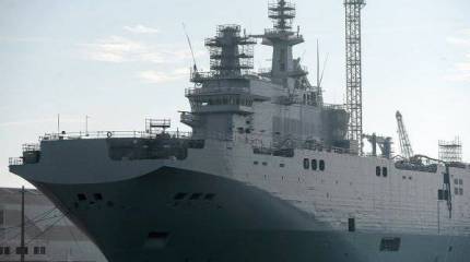 Минобороны РФ: Россия будет судиться с Францией в случае отказа от поставок «Мистралей»