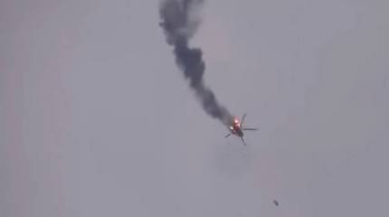 Протурецкие боевики сбили вертолёт Ми-17 ВВС Сирии в провинции Идлиб