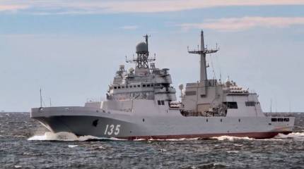 Судостроительный завод "Янтарь" показал новый облик БДК проекта 11711