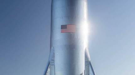 Полноразмерный макет космического корабля Илона Маска разрушен ветром