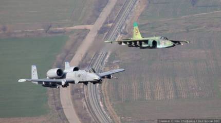 Битва штурмовиков. Су-25 против A-10 Thunderbolt II