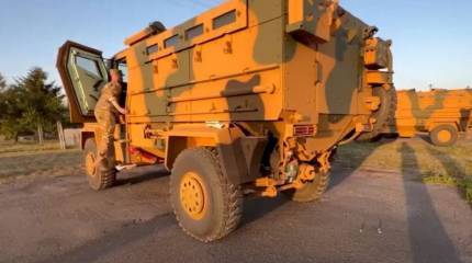 Турция поставила на Украину партию MRAP BMC Kirpi 4x4