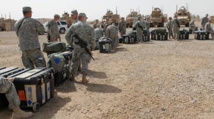 Американский персонал эвакуируется с баз в Ираке