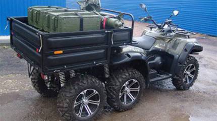 В Нижнем Новгороде разработан вариант перевозки минометов на мотовездеходе