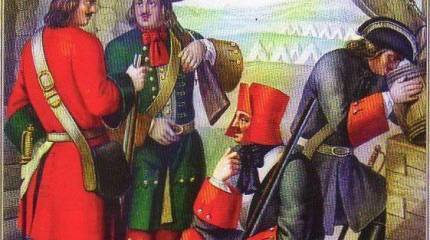 18 ноября 1699 года Петр I издал указ «О приеме на Великую Государеву службу в солдаты изо всяких вольных людей»