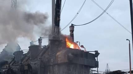 Противник: ремонтировать энергомощности в черте Запорожья уже бессмысленно