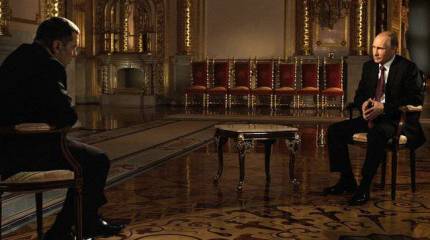 Владимир Путин ответил на вопросы журналиста Владимира Соловьёва