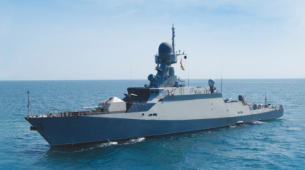 В Зеленодольске спущен на воду одиннадцатый МРК проекта 21631 «Буян-М»