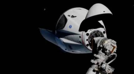 Экипаж пилотируемого корабля SpaceX готовился к полету в России