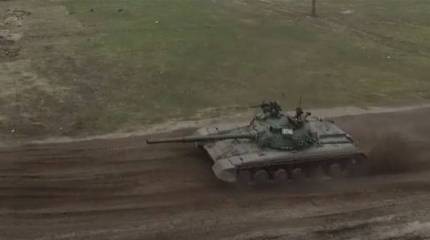 Сообщается о подготовке танкистов ВСУ по новым стандартам - стрельба из-за террикона