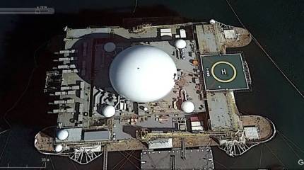 Спутниковые снимки американских радаров раннего ракетного предупреждения и средств противоракетной обороны