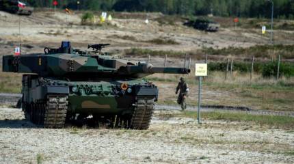 В американской прессе: Варшава может передать Киеву свои танки Leopard, произведённые в Германии