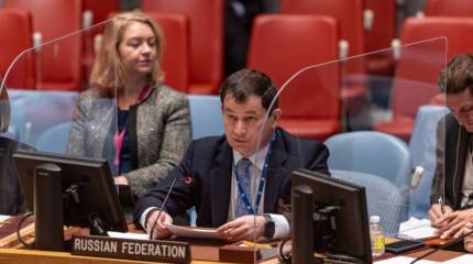 Первый зампостпредставителя РФ при ООН: Действия Запада отодвигают срок начала переговоров Киева и Москвы