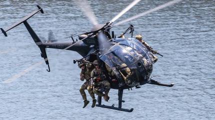 Вертолёты AH-6 и MH-6 в силах спецопераций США