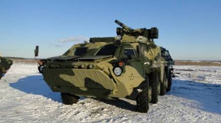 Стало известно об испытаниях на Украине БТР-4, адаптированного для морской пехоты