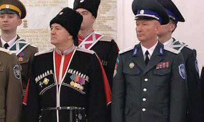 Cossacks will receive permission to carry military weapons and will protect state structures.