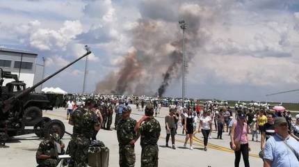 Истребитель МиГ-21 румынских ВВС рухнул на юге Румынии