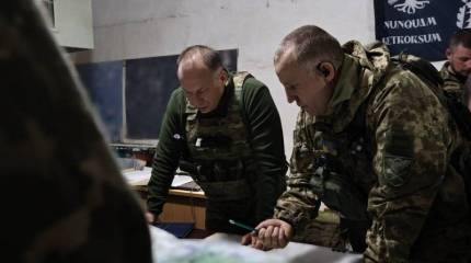 Командующий сухопутными войсками ВСУ Сырский пятый раз с начала марта посетил Артёмовск