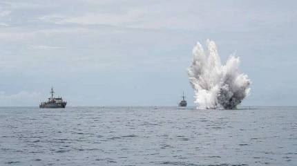 Одесский спикер: Шторм сорвал морские мины, они дрейфуют к берегу